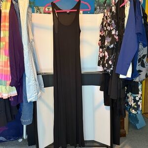 Old Navy size Small Petite Black Maxi Dress